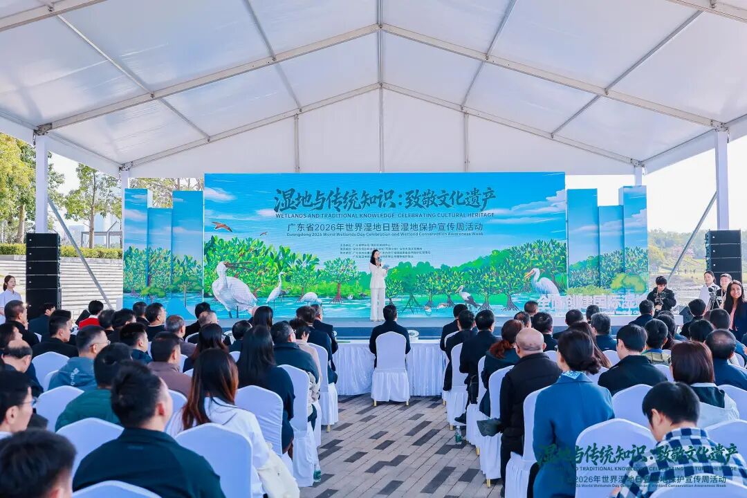 辉达娱乐生态亮相广东省2026年世界湿地日活动，30道考题点燃全民护湿热情